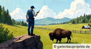 Die Rolle des Veterinäramts in "der" "Bisonhaltung"
