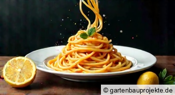 SPAGHETTI al Limone Rezept: Schnelle Zubereitung und frische Zutaten