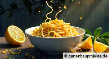 Zutaten "für" die Spaghetti al Limone: Geschmackvolle Kombination