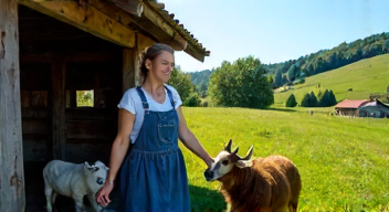 Mein Erlebnis mit Veronika und der Tierhaltung (1/10)