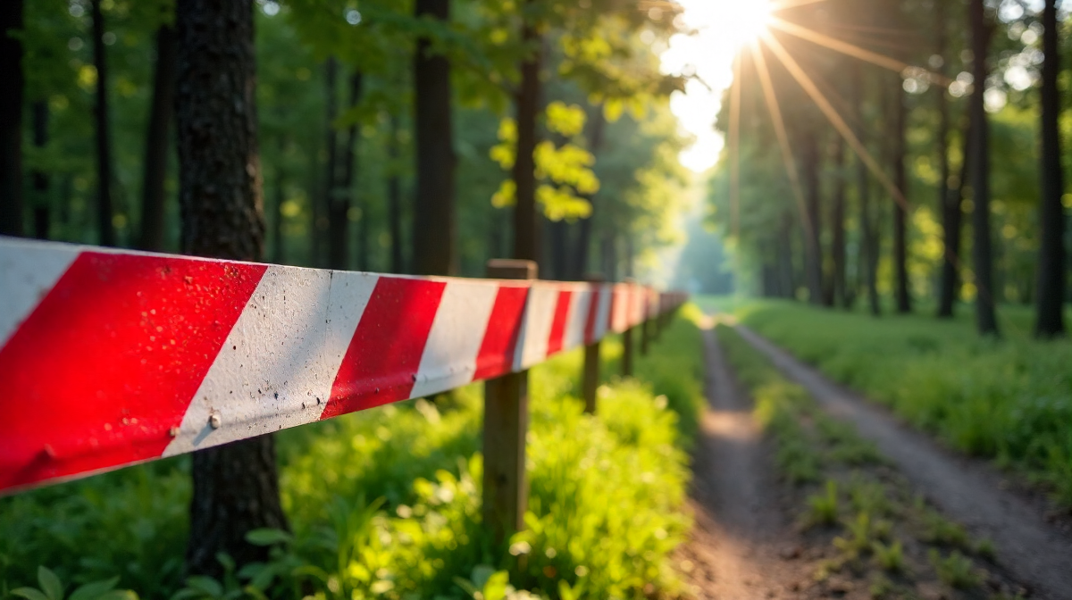 Waldsperrung: Landwirte, Gesetze und die öffentliche Ordnung im Konflikt