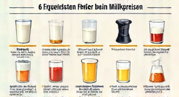 Die 6 häufigsten Fehler bei Milchpreisen