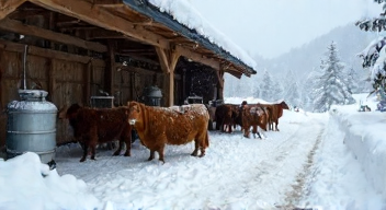 Die Herausforderungen der Hühnerhaltung im Winter (1/10)