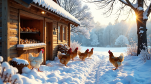 Hühnerhaltung im Winter: Tipps für Gesundheit, Futter und Stallklima