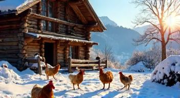 Kulturelle Aspekte der Hühnerhaltung im Winter (3/10)