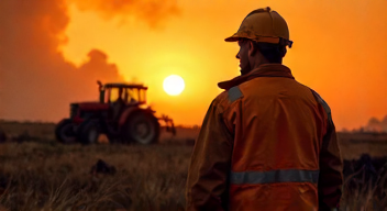 Perspektiven zu Landwirten nach Brandkatastrophen